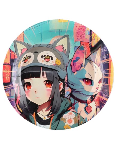 Assiettes P'tite fée x10