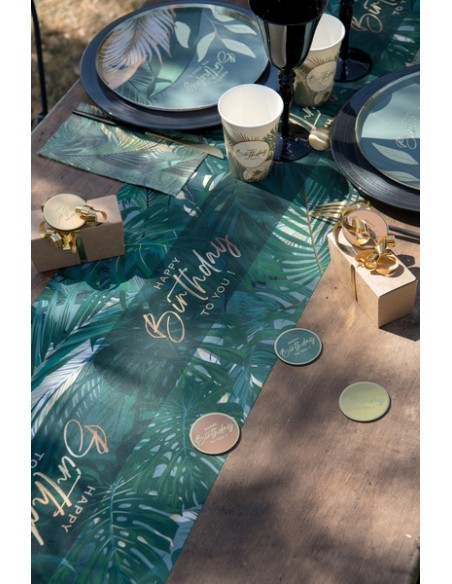 Chemin de table Birthday jungle