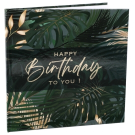 Livre d'or Birthday jungle