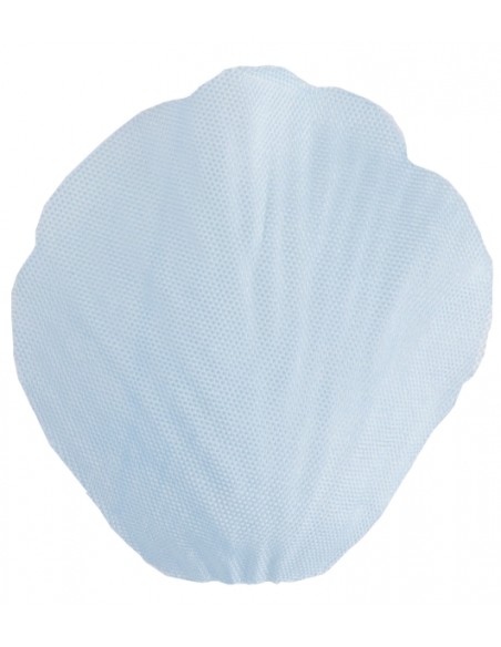 100 pétales avec feuilles - Blanc