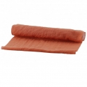 Chemin de table tarlatane Terracotta