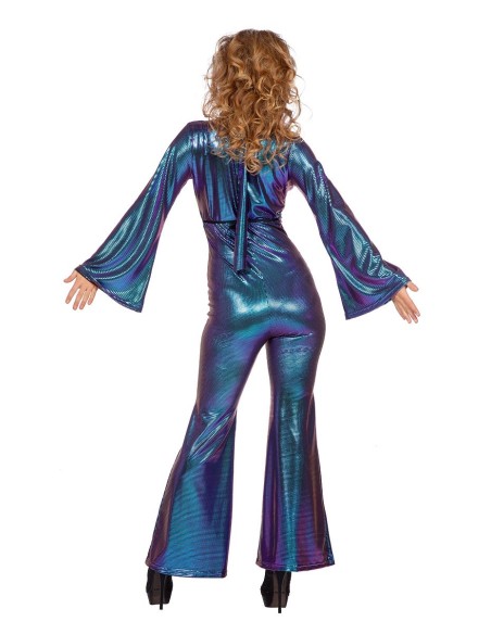 Location Combinaison disco bleue et violette