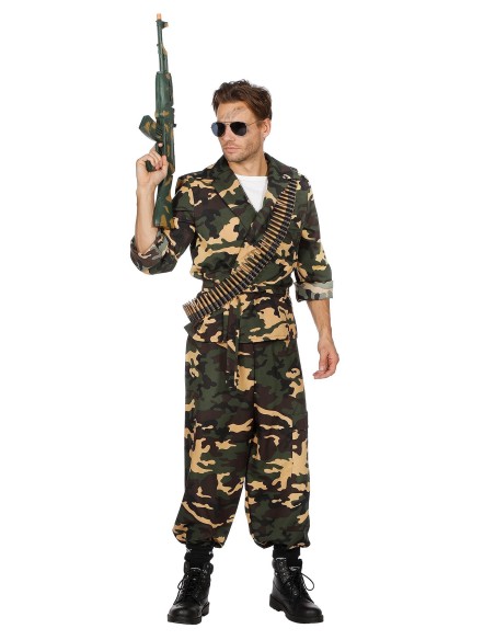 Location costume uniforme camouflage