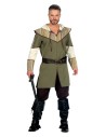 Location costume Homme moyen âge vert