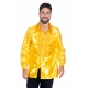 Location chemise disco jaune