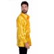 Location chemise disco jaune