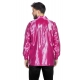 Location chemise disco fucshia