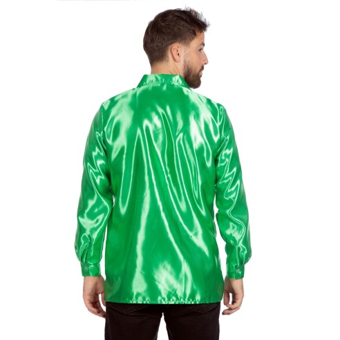 Location chemise disco verte