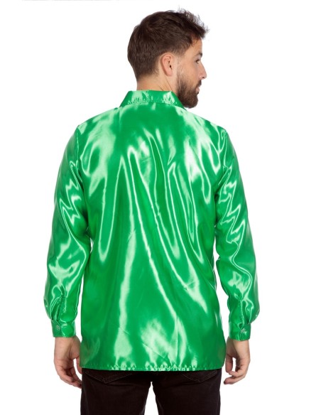 Location chemise disco verte