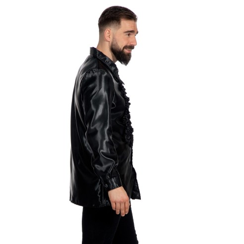 Location chemise disco noir