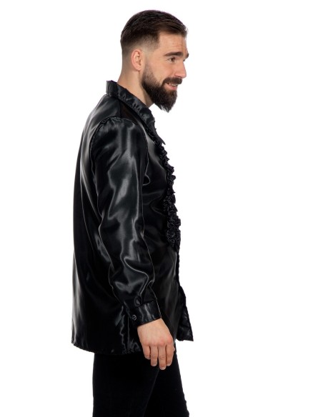 Location chemise disco noir