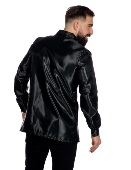 Location chemise disco noir