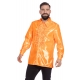 Location chemise disco orange