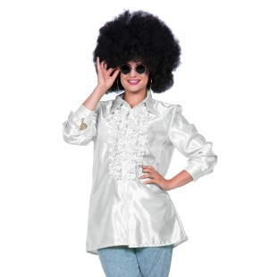 Location chemise disco orange 2