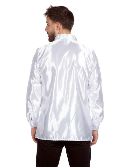 Location chemise disco orange