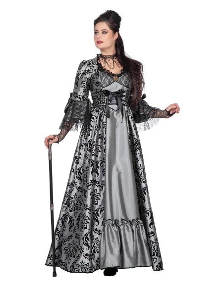 Location costume Marquise grise et noire