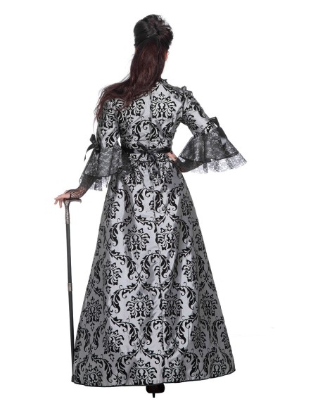 Location costume Marquise grise et noire