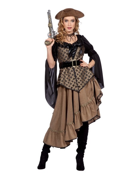 Location costume Pirate marron