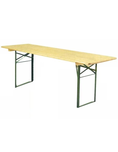 Location table et bancs en pin