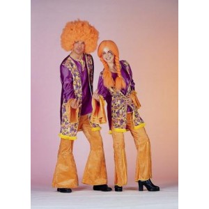 Hippy violet Homme et Femme