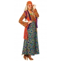 Location costume Hippy orange femme