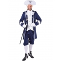 Location costume Marquis bleu marine