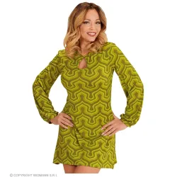 Robe disco groovy style orange 2