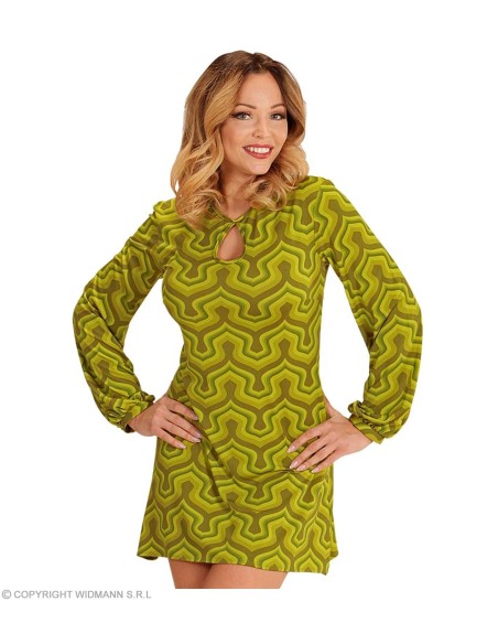 Robe disco groovy style orange