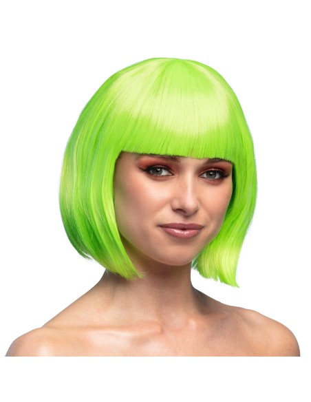Perruque Cabaret verte