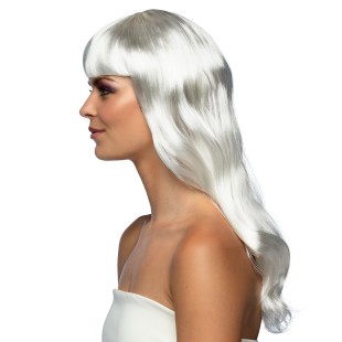 Perruque Chique blanche 2