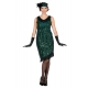 LUXE - Robe charleston verte