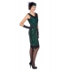 LUXE - Robe charleston verte