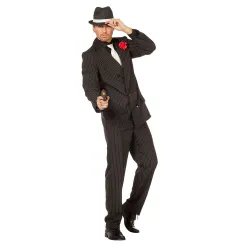 LUXE - Déguisement Gangster noir
