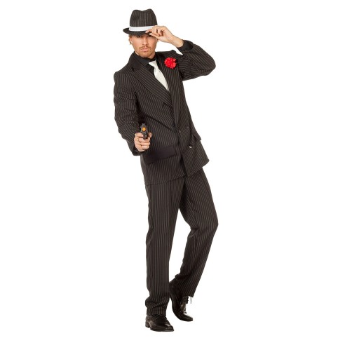 LUXE - Déguisement Gangster noir
