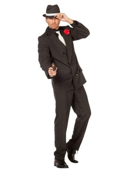 LUXE - Déguisement Gangster noir