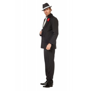 LUXE - Déguisement Gangster noir 2