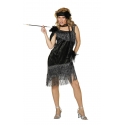 LUXE - Robe charleston noire