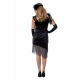 LUXE - Robe charleston noire