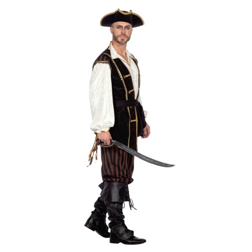 LUXE - Déguisement Pirate homme marron