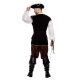 LUXE - Déguisement Pirate homme marron