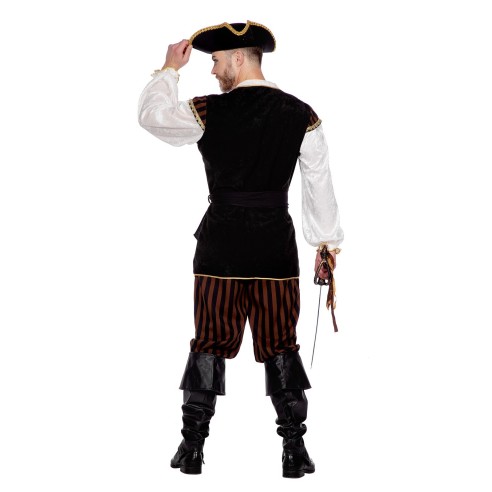 LUXE - Déguisement Pirate homme marron