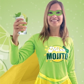 Déguisement miss mojito