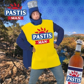 Déguisement pastis man bouteille