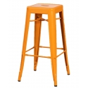 Location tabouret de bar orange