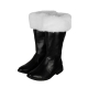 Bottes de Pere Noel simili cuir