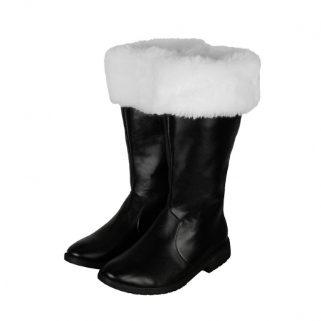 Bottes de Pere Noel simili cuir