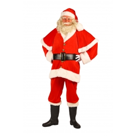Costume Pere Noel européen super luxe