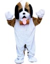 Mascotte de chien Saint Bernard pour adulte