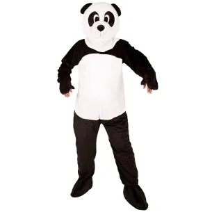 Déguisement mascotte panda peluche pour adulte