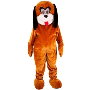 Mascotte de chien pour adulte